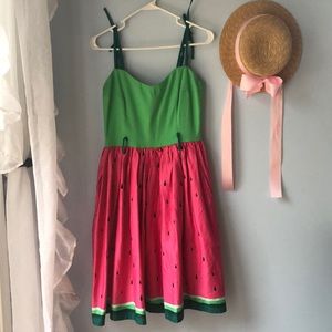 Collectif clothing watermelon dress